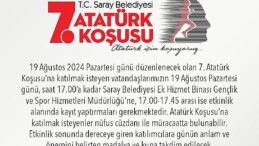 7. Atatürk Koşusu müracaatları başladı