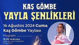 Antalya Büyükşehir Belediyesi Gömbe’de yayla şenliği düzenliyor