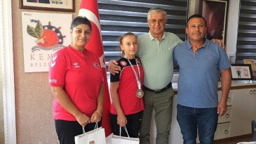 Avrupa Şampiyonu Judocudan Lider Topaloğlu’na ziyaret
