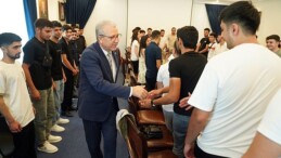 Azerbaycan Devlet Tarım Üniversitesi öğrencilerinden Rektör Budak’a ziyaret