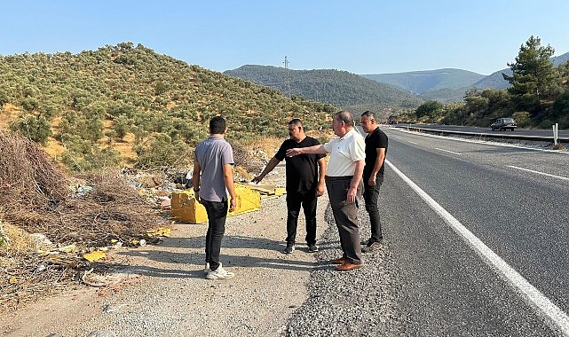 Bafa Gölü Etrafındaki Çöp ve Moloz Kirliliği Belediye’yi Harekete Geçirdi