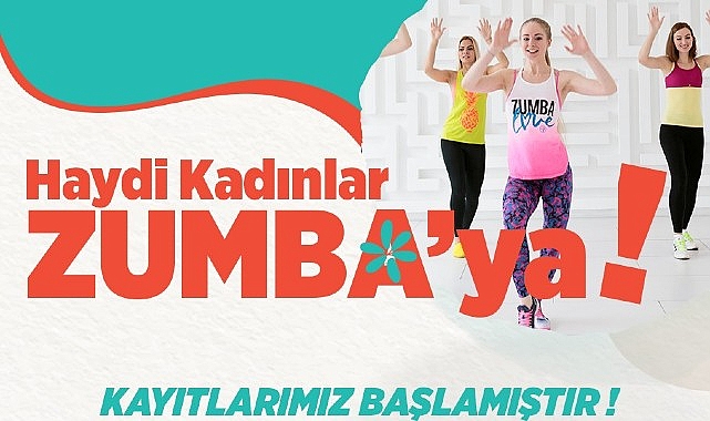 Bayanlar için zumba dersleri başlıyor