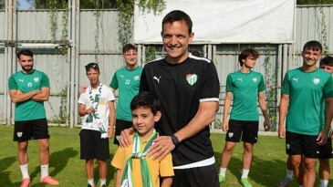 Bizim Konut’tan Bursaspor’a moral ziyareti