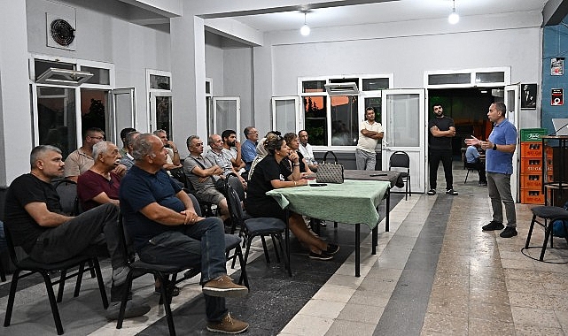 Bornova’da kışlık zerzevat eğitimi