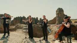 Borusan’ın 80 yıllık öyküsü Borusan Quartet ile binlerce yıllık Avdalaz Kalesi’nde yankılanıyor