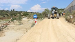 Büyükşehir Seydiler-Hacıali küme yolunda alternatif yol açıyor