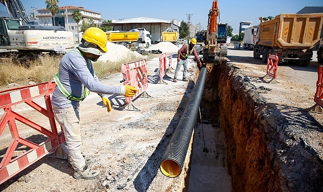 Büyükşehir’in büyük yatırımında çalışmalar sürüyor