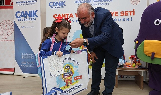 Canik’te Tüm Birinci Sınıflara Çanta ve Kırtasiye Seti İkram Edilecek