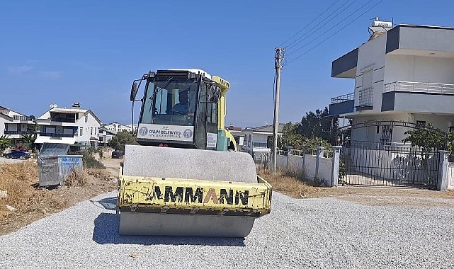 Didim Belediyesi ilçede yol atağı başlattı