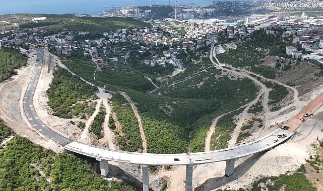 Dilovası Hastane Yolu’nda ilerleme yüzde 90