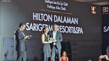 HIlton Dalaman Sarıgerme Resort & Spa, QM TourIsm Awards 2023’te En Uygun FETHİYE Aile Oteli Seçildi!