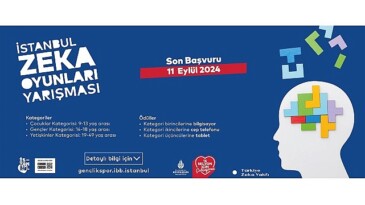 İBB ve Türkiye Zeka Vakfı iş birliği ile düzenlenen İstanbul Zeka Oyunları Müsabakasında müracaatlar başladı