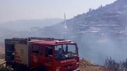 İzmir İtfaiyesi kentin dört bir yanında yangınlarla çaba ediyor