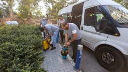 Karşıyaka’da haşerelere karşı tam saha uğraş