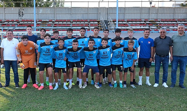 Kemer Belediyespor U16 kadrosu gol oldu yağdı