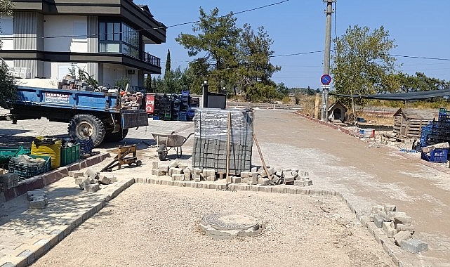 Kuzdere Mahallesi’nde altyapı çalışmaları