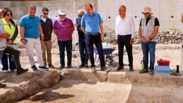 Lider Altay ve Lider Kavuş Şükran Mahallesi Arkeolojik Park Alanında İncelemelerde Bulundu