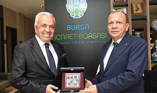 Lider Şadi Özdemir’den Bursa Ticaret Borsası’na ziyaret