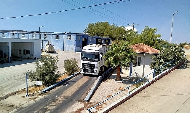 Manavgat katı atık transfer tesisi tam kapasite çalışıyor