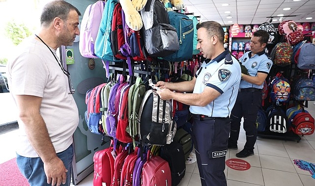 Nilüfer’de kırtasiyelerde kontrol başladı