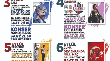 Ödemiş’te kurtuluş aktiflikleri