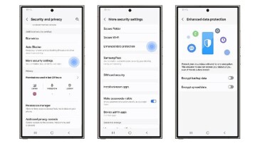 Private Sharing ve Gelişmiş Data Müdafaası Samsung Galaxy aygıtlarda şahsî bilgi güvenliği için gelişmiş teknikler sunuyor