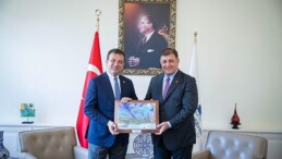 Tugay, İmamoğlu’nu makamında ağırladı