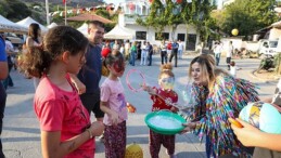 Yangın yerinde umutlar yine yeşeriyor