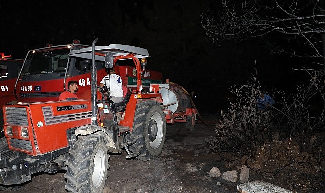 Yangına Birinci Müdahale Tankerleri Orman Yangınlarında Tesirli Oldu