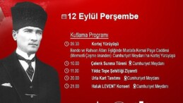12 Eylül Urla’nın Kurtuluşu coşkuyla kutlanacak