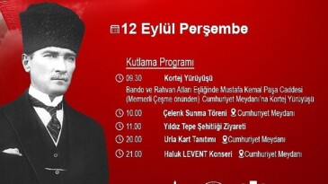 12 Eylül Urla’nın Kurtuluşu coşkuyla kutlanacak