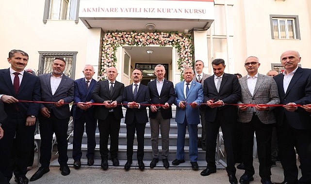Akminare Yatılı Kız Kuran Kursu açılışına katılan Büyükakın; Hoş istekli beşerler hoş hizmetlere vesile olur