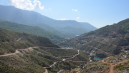 Alanya Dim küme yolunda asfalt hazırlığı