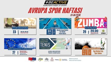 Avrupa Spor Haftası Etkinliklerle Kutlanacak