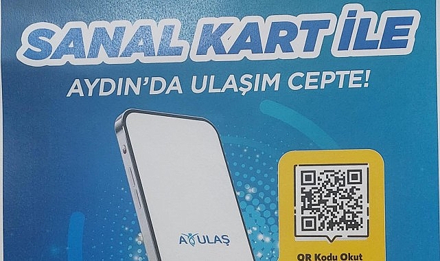 Aydın Büyükşehir Belediyesi’nden ulaşımda yeni periyot: sanal kart ile ulaşım cepte.