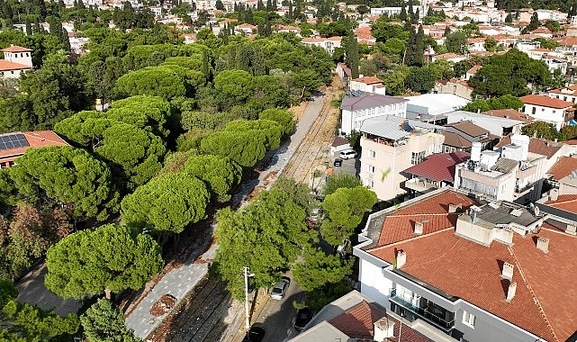 Buca’da eski tren yolu sınırı “tarih” korunarak yenilenecek!