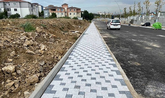 Çayırova Millet Bahçesine etraf yolu ve aydınlatma