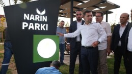 Diyarbakır’da katledilen Narin Güran’ın ismi Nevşehir’de Cevher Dudayev Mahallesi’nde bulunan parka verildi.