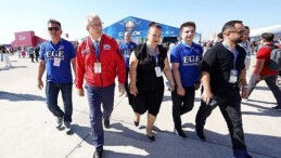 Ege Üniversitesinin EGESAM-BİYOİZLEM Grubu birincilik mükafatını Cumhurbaşkanı Erdoğan’ın elinden aldı