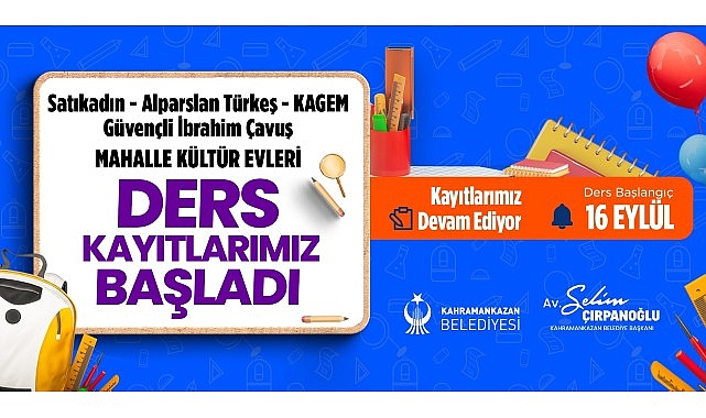 Eğlenirken öğrenmenin adresi: “Mahalle Kültür Evleri”