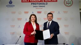 Ekrem İmamoğlu İBB ve İstanbul Barosu ortasında ‘Adli Yardım İş Birliği Protokolü’ imzalandı.