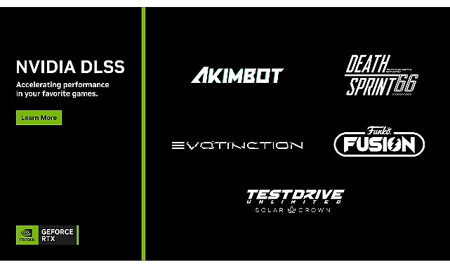 EVOTINCTION, Akimbot ve Test Drive Unlimited Solar Crown NVIDIA DLSS 3 Takviyesi Alıyor