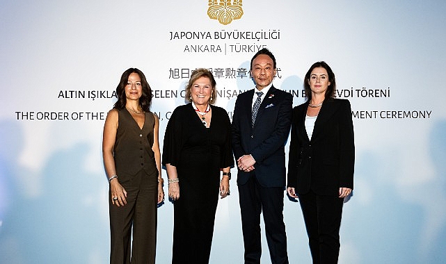Güler Sabancı, Japonya’nın En Esaslı Nişanlarından Biri Olan Altın Işıklar, Yükselen Güneş Nişanı’na Layık Görülen Birinci Türk Bayan Oldu