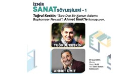 İzmir Sanat Söyleşileri’nin birinci konuğu Ahmet Ümit olacak