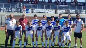 Kahramankazan Belediyespor altyapı ekiplerinden gurur veren başlangıç.