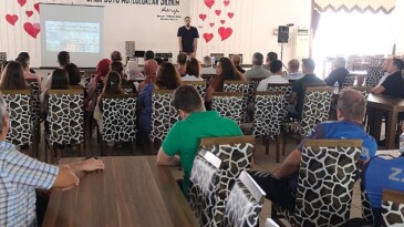 Kemer Belediye çalışanına afet eğitimi