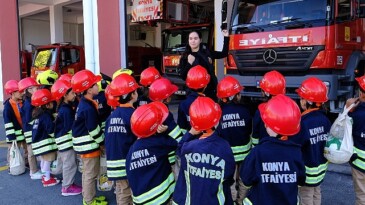 Konya Büyükşehir Bu Yıl 32 Bin Öğrenciye Yangın ve Afet Şuuru Eğitimi Verecek