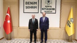 Konya Valisi Akın Lider Altay’ı Ziyaret Etti
