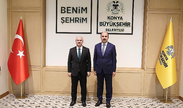 Konya Valisi Akın Lider Altay’ı Ziyaret Etti