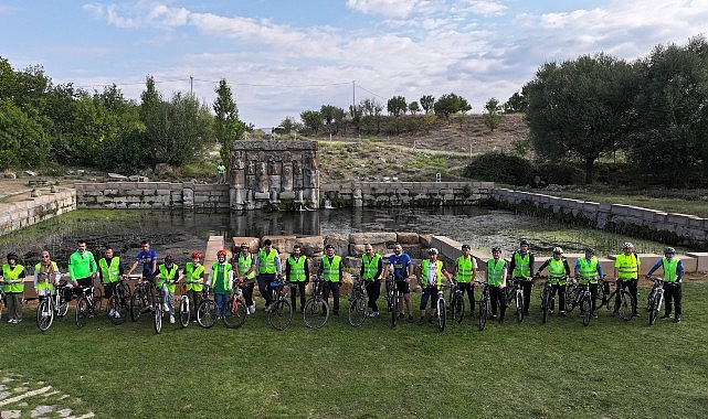 Konya’da Bisikletseverler Tarihi ve Doğal Hoşlukları Pedal Çevirerek Keşfediyor